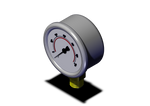 1/4-2-1/2" Gauge SS/BR LIQ1500