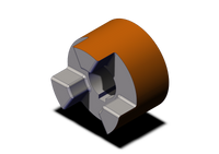 L150 1-1/2 Bore Lovejoy Coupling