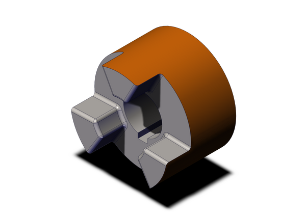 L150 1-1/2 Bore Lovejoy Coupling