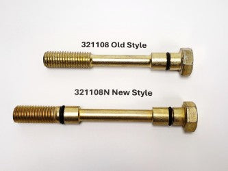 Extended Lower Ball Stop Pin W/ O-Rings (bolt through) Serial #582 and newer