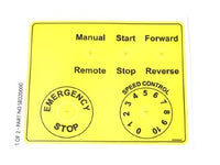 CONTROL BOX DECAL