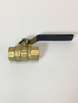 BALL VALVE FNPT 1/2 BRASS